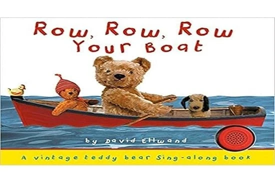 Teddy Bear Sound Book - Row Your Boat Teddy Sound book